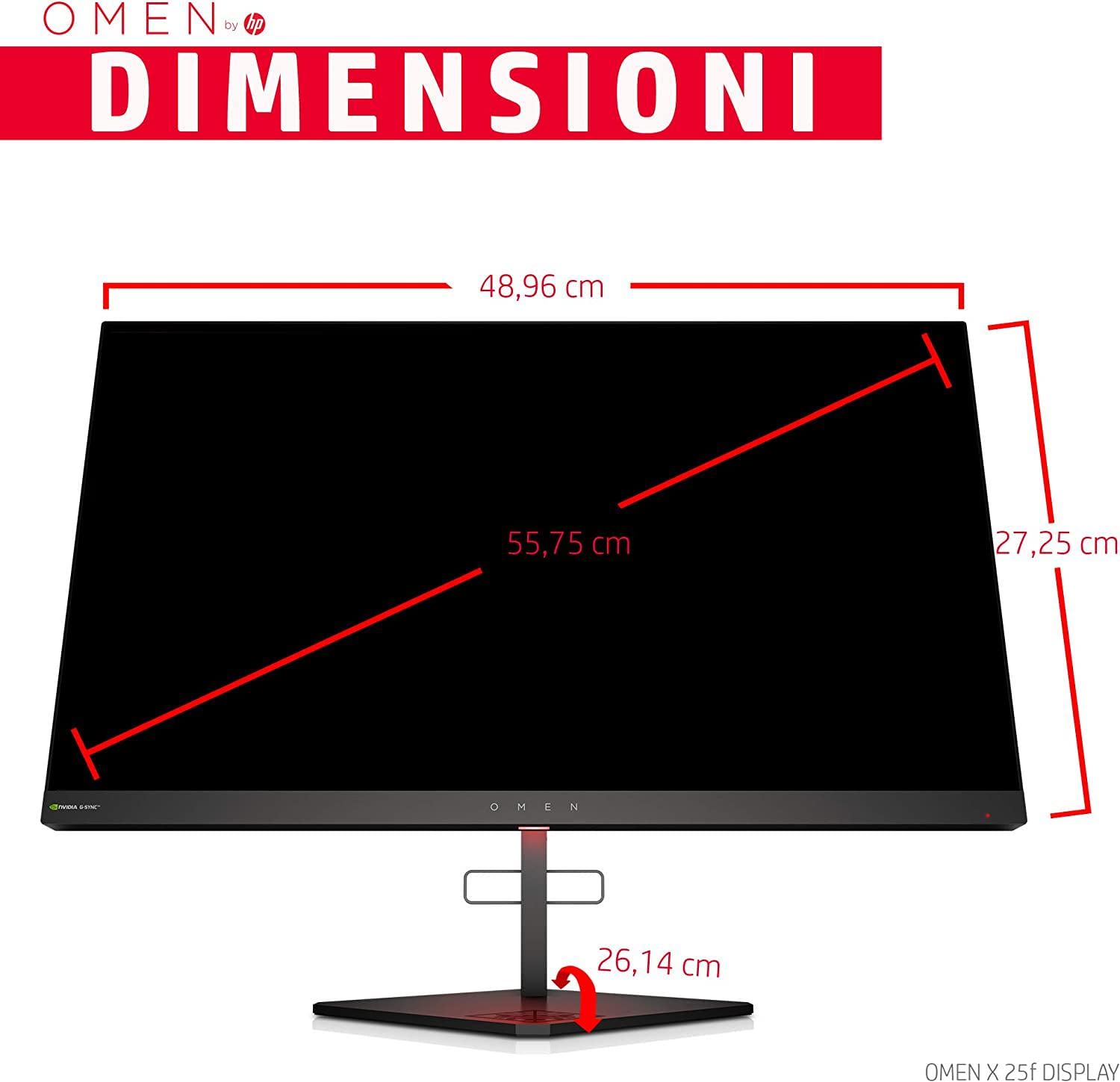 HP OMEN X 25f Monitor 24,5